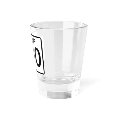 Arizona Loop 000 template (Arizona) (Road Sign) Shot Glass 1.5oz - Go Mug Yourself