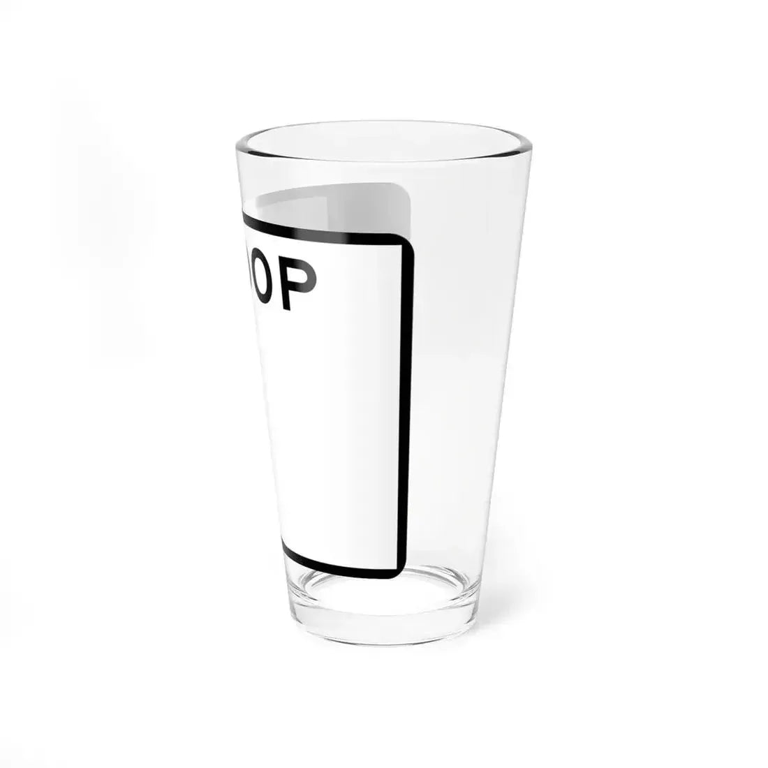 Arizona Loop blank (Arizona) (Road Sign) Pint Glass 16oz - Go Mug Yourself