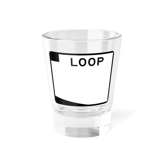 Arizona Loop blank (Arizona) (Road Sign) Shot Glass 1.5oz 1.5oz - Go Mug Yourself