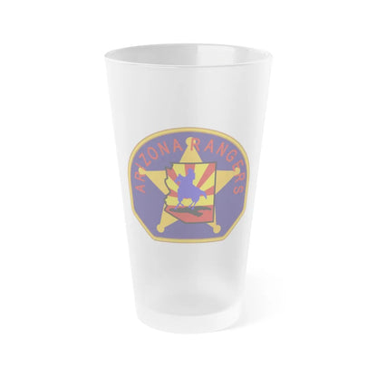 Arizona Rangers - Frosted Pint Glass 16oz-16oz-Frosted-Go Mug Yourself