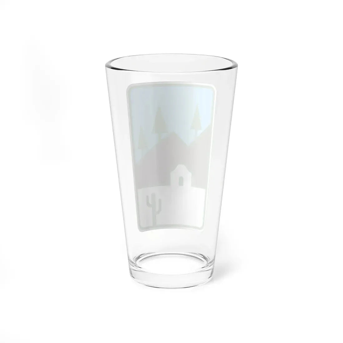 Arizona Scenic Road Marker (Arizona) (Road Sign) Pint Glass 16oz - Go Mug Yourself