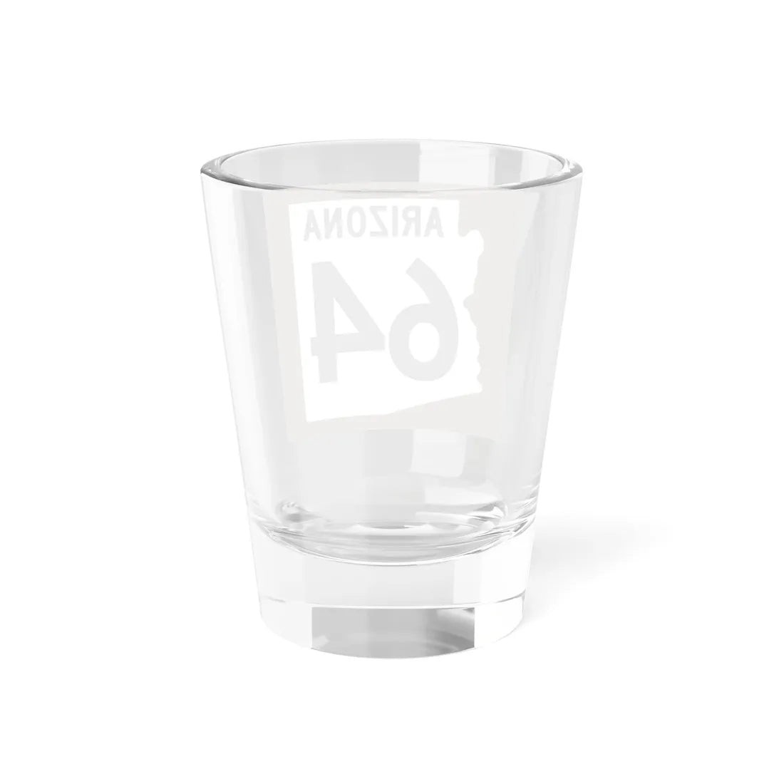 Arizona XX 1960 east (Arizona) (Road Sign) Shot Glass 1.5oz - Go Mug Yourself