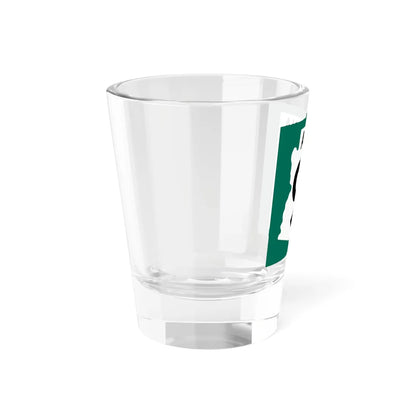 Arizona XX 1960 south (Arizona) (Road Sign) Shot Glass 1.5oz - Go Mug Yourself