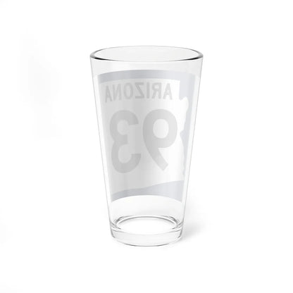 Arizona XX 1960 west (Arizona) (Road Sign) Pint Glss 16oz - Go Mug Yourself