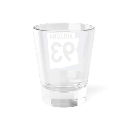Arizona XX 1960 west (Arizona) (Road Sign) Shot Glass 1.5oz - Go Mug Yourself