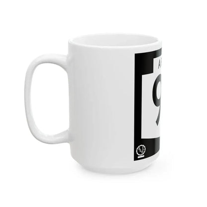 Arizona XX 1978 (Arizona) (Road Sign) White Coffee Mug - Go Mug Yourself