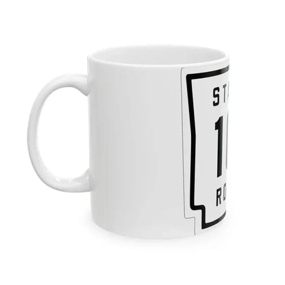 Arkansas 10 1926 (Arkansas) (Road Sign) White Coffee Mug - Go Mug Yourself