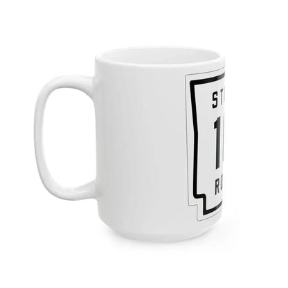 Arkansas 10 1926 (Arkansas) (Road Sign) White Coffee Mug - Go Mug Yourself