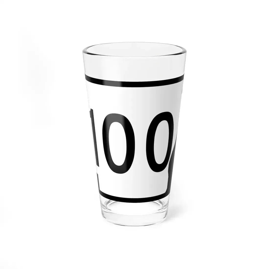 Arkansas 100 (Arkansas) (Road Sign) Pint Glass 16oz 16oz - Go Mug Yourself