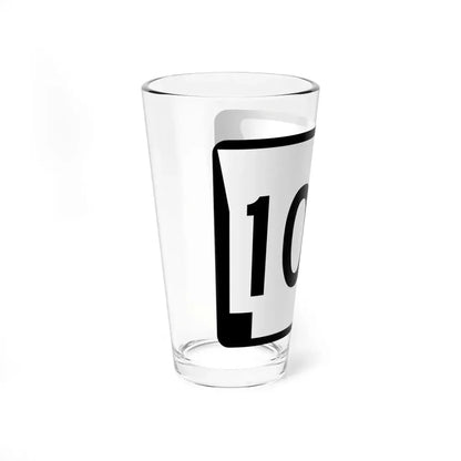 Arkansas 100 (Arkansas) (Road Sign) Pint Glass 16oz - Go Mug Yourself