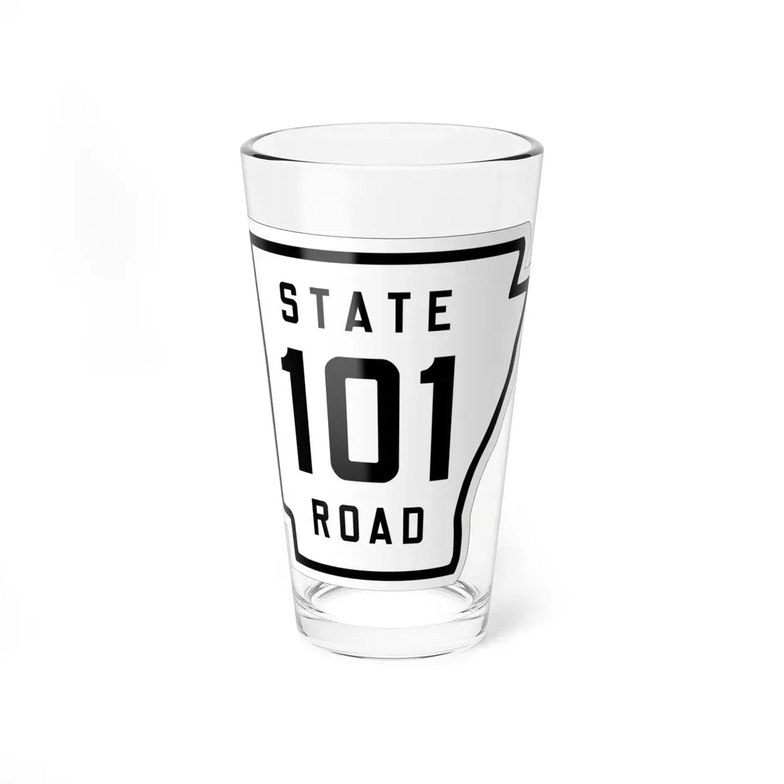 Arkansas 101 1926 (Arkansas) (Road Sign) Pint Glass 16oz 16oz - Go Mug Yourself