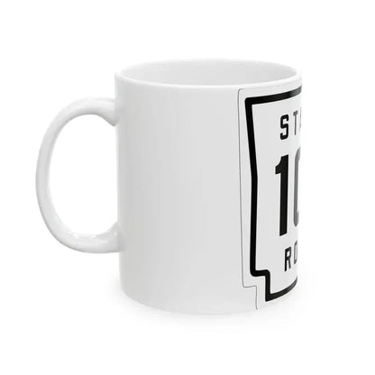 Arkansas 101 1926 (Arkansas) (Road Sign) White Coffee Mug - Go Mug Yourself