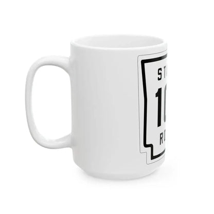 Arkansas 101 1926 (Arkansas) (Road Sign) White Coffee Mug - Go Mug Yourself