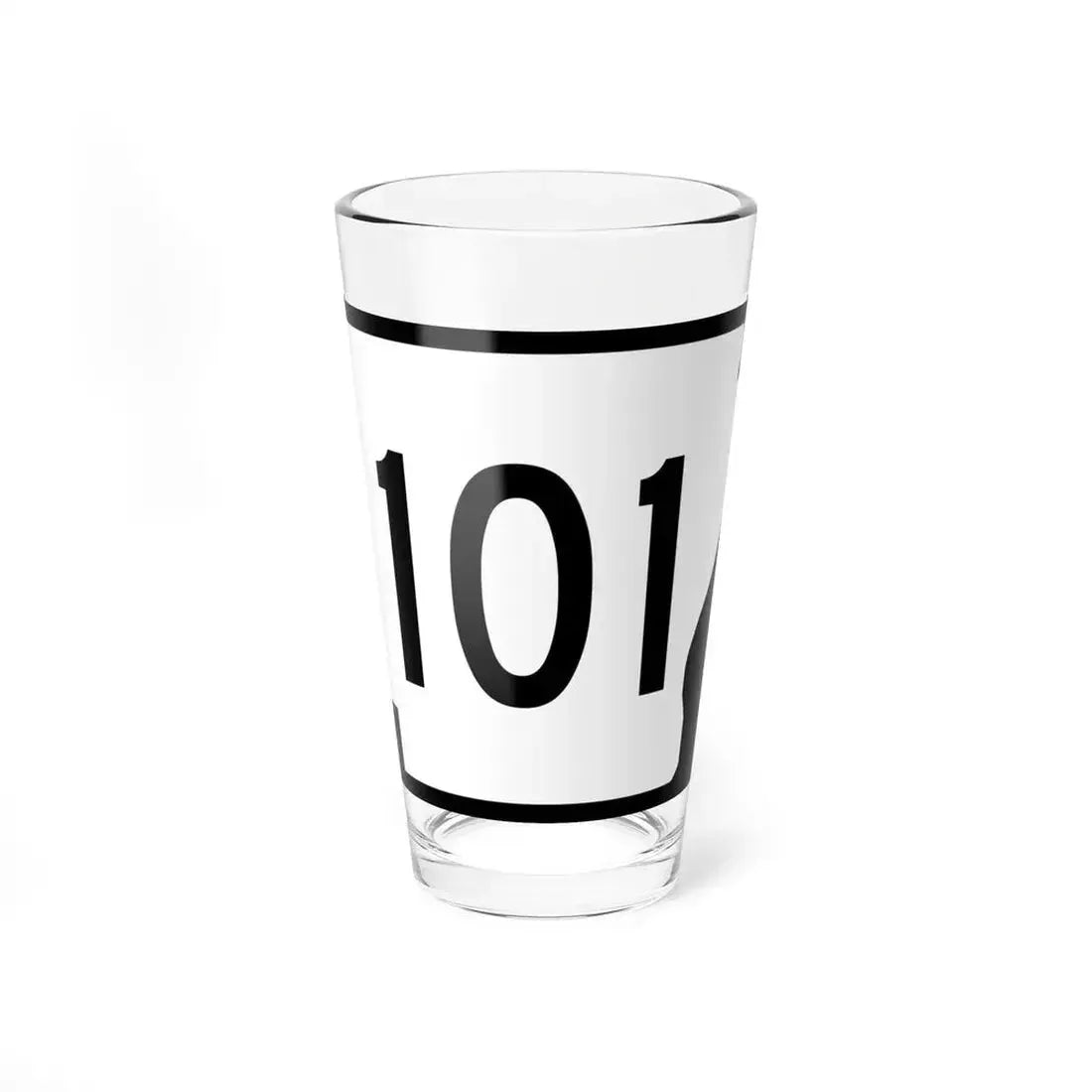 Arkansas 101 (Arkansas) (Road Sign) Pint Glass 16oz 16oz - Go Mug Yourself