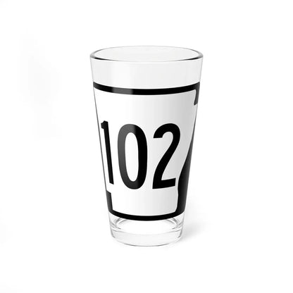 Arkansas 102 1970 (Arkansas) (Road Sign) Pint Glass 16oz 16oz - Go Mug Yourself