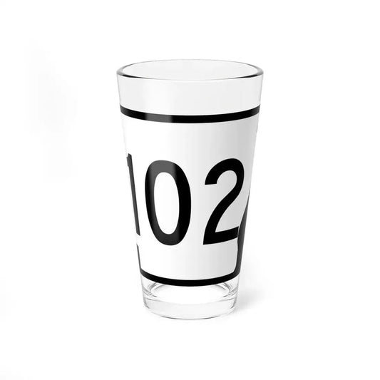 Arkansas 102 (Arkansas) (Road Sign) Pint Glss 16oz 16oz - Go Mug Yourself