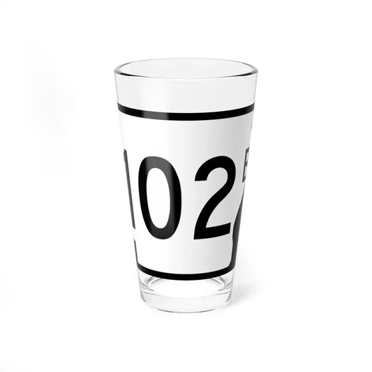 Arkansas 102B (Arkansas) (Road Sign) Pint Glss 16oz 16oz - Go Mug Yourself