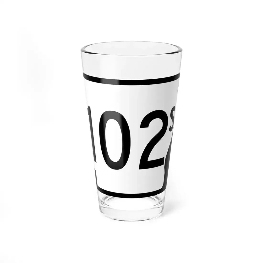 Arkansas 102S (Arkansas) (Road Sign) Pint Glass 16oz 16oz - Go Mug Yourself
