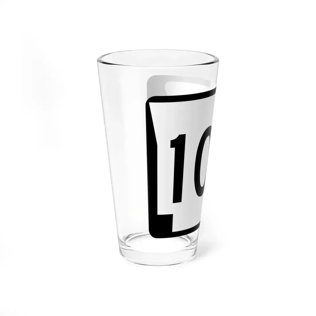 Arkansas 104 (Arkansas) (Road Sign) Pint Glass 16oz - Go Mug Yourself