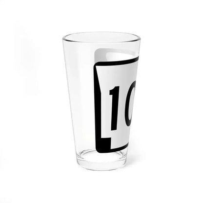 Arkansas 104 (Arkansas) (Road Sign) Pint Glass 16oz - Go Mug Yourself
