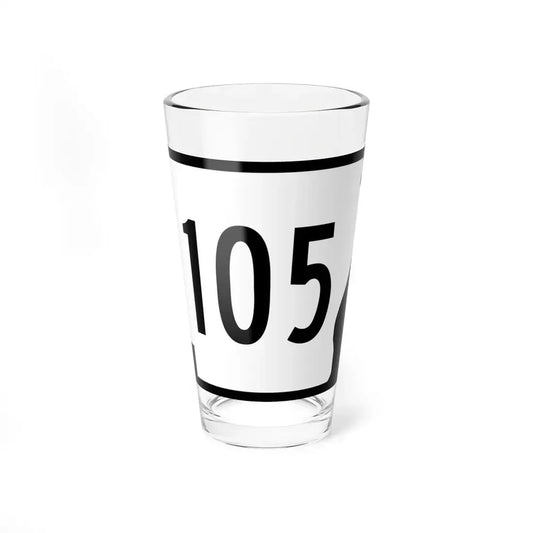 Arkansas 105 (Arkansas) (Road Sign) Pint Glss 16oz 16oz - Go Mug Yourself