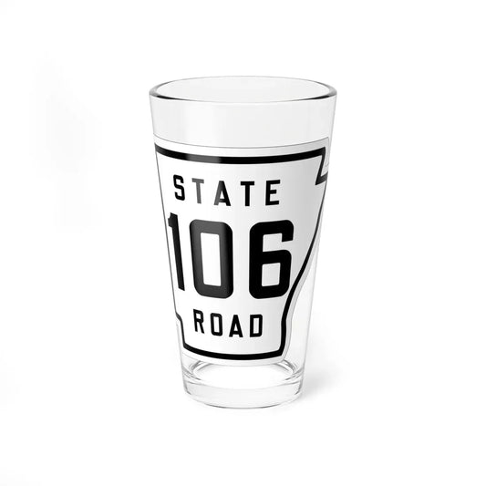 Arkansas 106 1926 (Arkansas) (Road Sign) Pint Glass 16oz 16oz - Go Mug Yourself