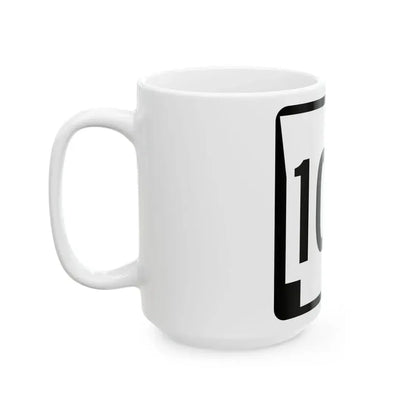 Arkansas 106 1970 (Arkansas) (Road Sign) White Coffee Mug - Go Mug Yourself