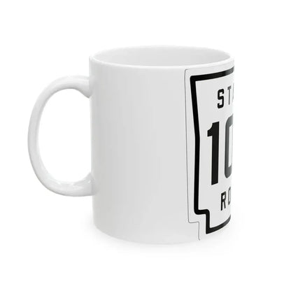 Arkansas 107 1926 (Arkansas) (Road Sign) White Coffee Mug - Go Mug Yourself