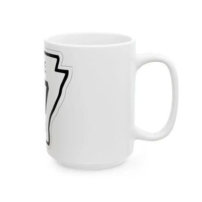 Arkansas 107 1926 (Arkansas) (Road Sign) White Coffee Mug - Go Mug Yourself