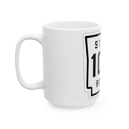 Arkansas 107 1926 (Arkansas) (Road Sign) White Coffee Mug - Go Mug Yourself