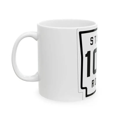 Arkansas 108 1926 (Arkansas) (Road Sign) White Coffee Mug - Go Mug Yourself