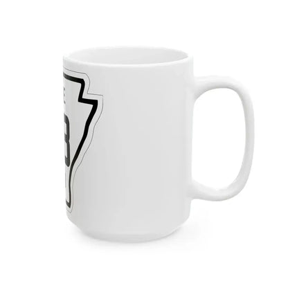Arkansas 108 1926 (Arkansas) (Road Sign) White Coffee Mug - Go Mug Yourself