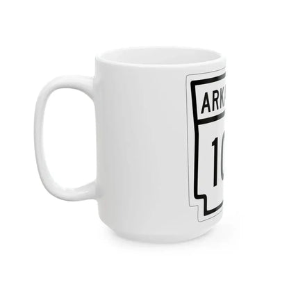 Arkansas 108 1948 (Arkansas) (Road Sign) White Coffee Mug - Go Mug Yourself