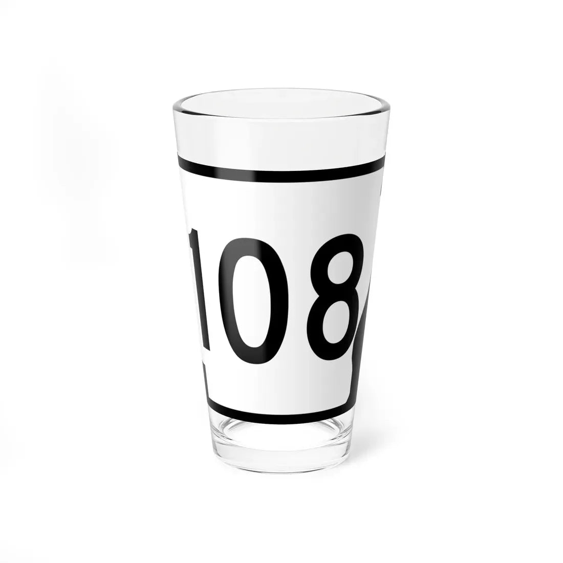 Arkansas 108 (Arkansas) (Road Sign) Pint Glass 16oz 16oz - Go Mug Yourself