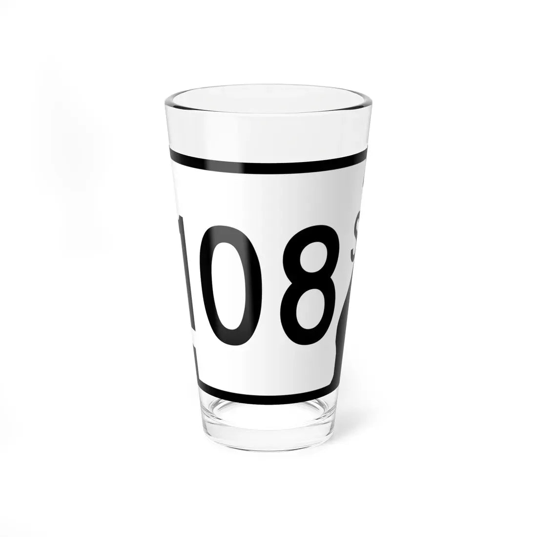 Arkansas 108S (Arkansas) (Road Sign) Pint Glass 16oz 16oz - Go Mug Yourself