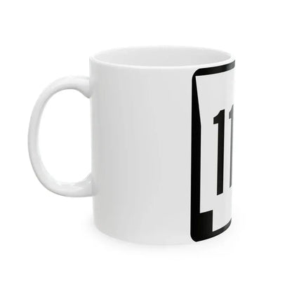 Arkansas 110 1970 (Arkansas) (Road Sign) White Coffee Mug - Go Mug Yourself