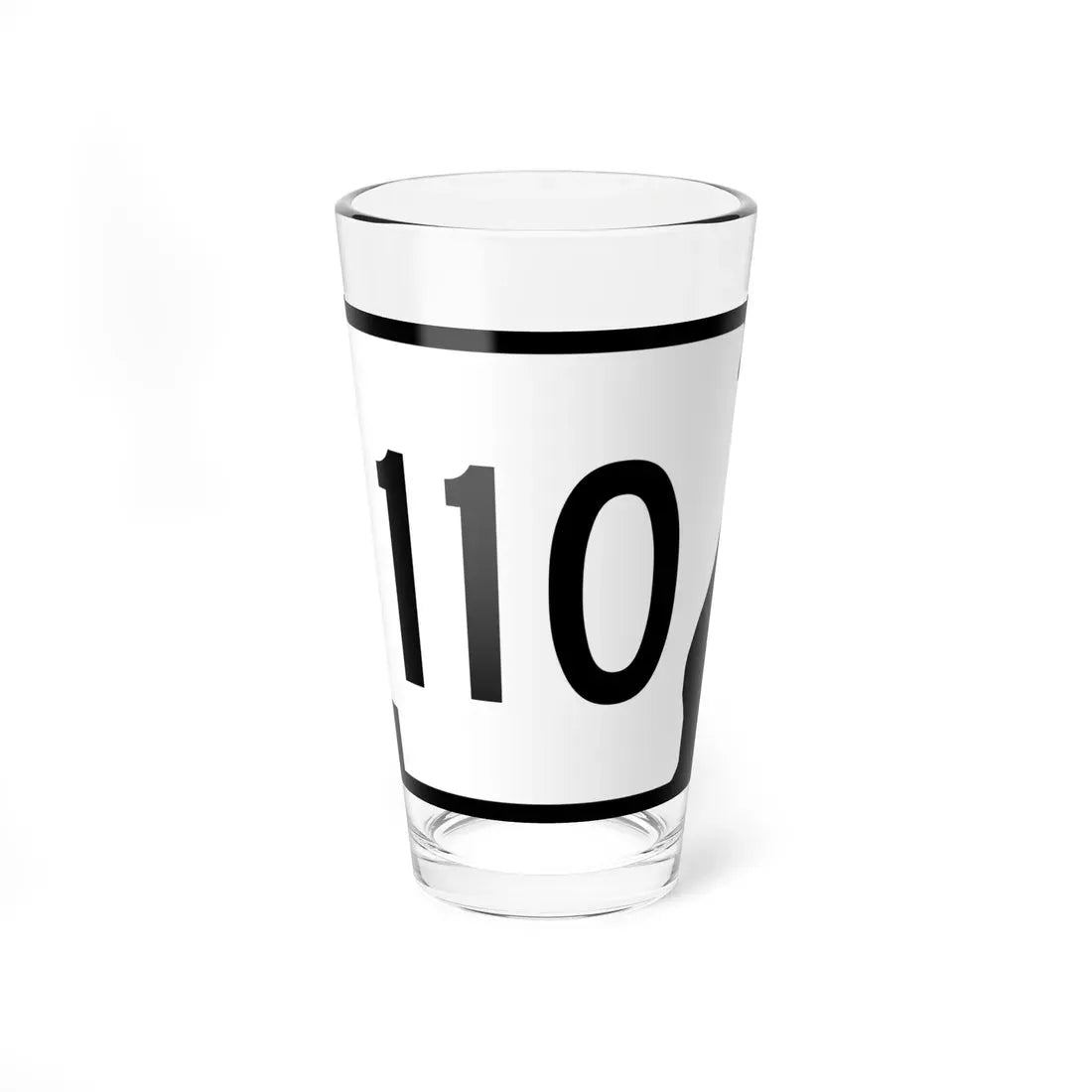Arkansas 110 (Arkansas) (Road Sign) Pint Glass 16oz 16oz - Go Mug Yourself