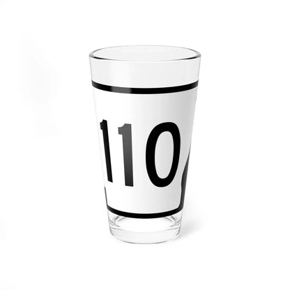 Arkansas 110 (Arkansas) (Road Sign) Pint Glass 16oz 16oz - Go Mug Yourself