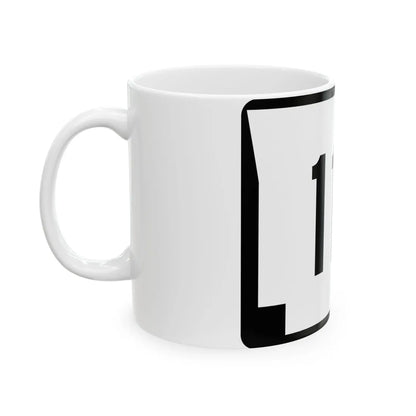 Arkansas 111 (Arkansas) (Road Sign) White Coffee Mug - Go Mug Yourself