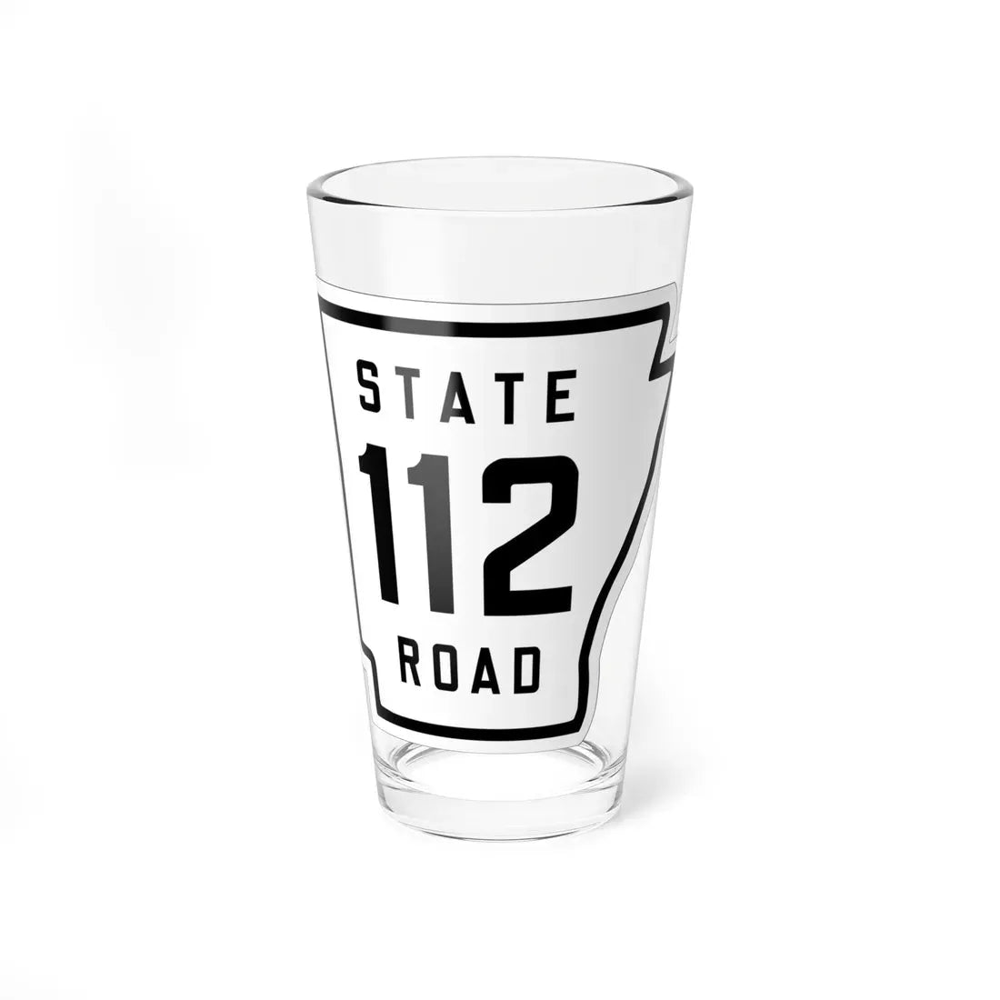 Arkansas 112 1926 (Arkansas) (Road Sign) Pint Glass 16oz 16oz - Go Mug Yourself