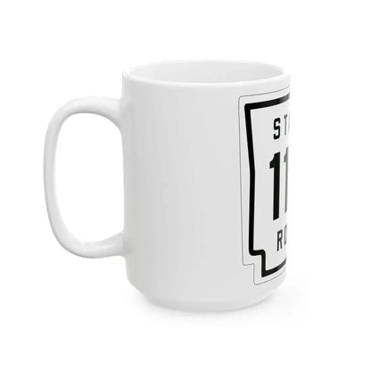 Arkansas 112 1926 (Arkansas) (Road Sign) White Coffee Mug - Go Mug Yourself
