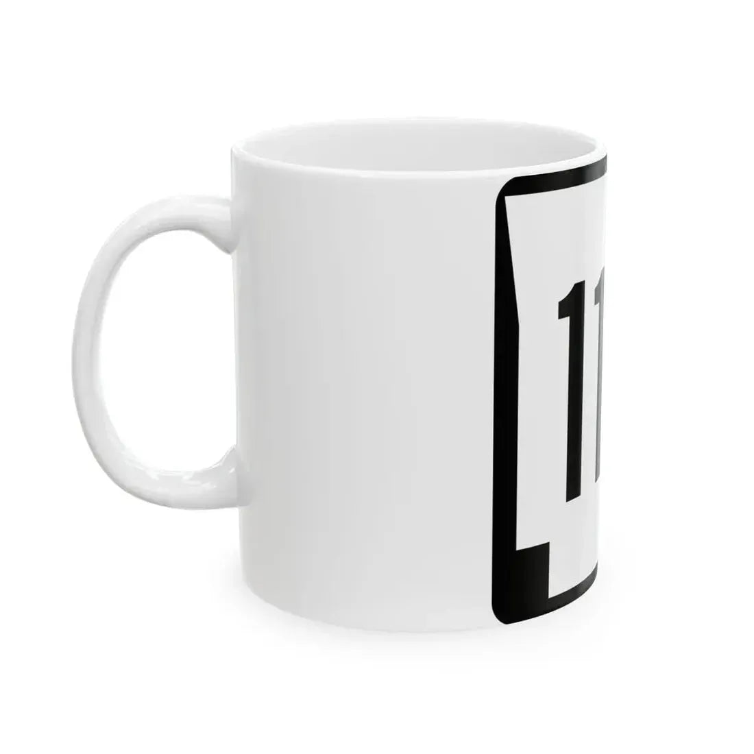 Arkansas 112 1970 (Arkansas) (Road Sign) White Coffee Mug - Go Mug Yourself