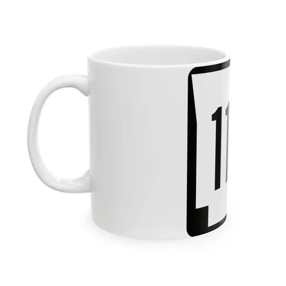 Arkansas 112 1970 (Arkansas) (Road Sign) White Coffee Mug - Go Mug Yourself