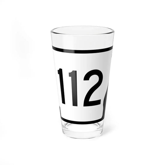 Arkansas 112 (Arkansas) (Road Sign) Pint Glass 16oz 16oz - Go Mug Yourself