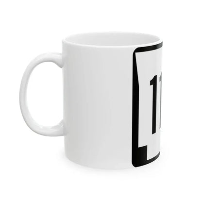 Arkansas 113 1970 (Arkansas) (Road Sign) White Coffee Mug - Go Mug Yourself
