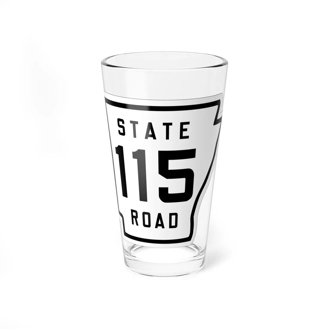 Arkansas 115 1926 (Arkansas) (Road Sign) Pint Glass 16oz 16oz - Go Mug Yourself
