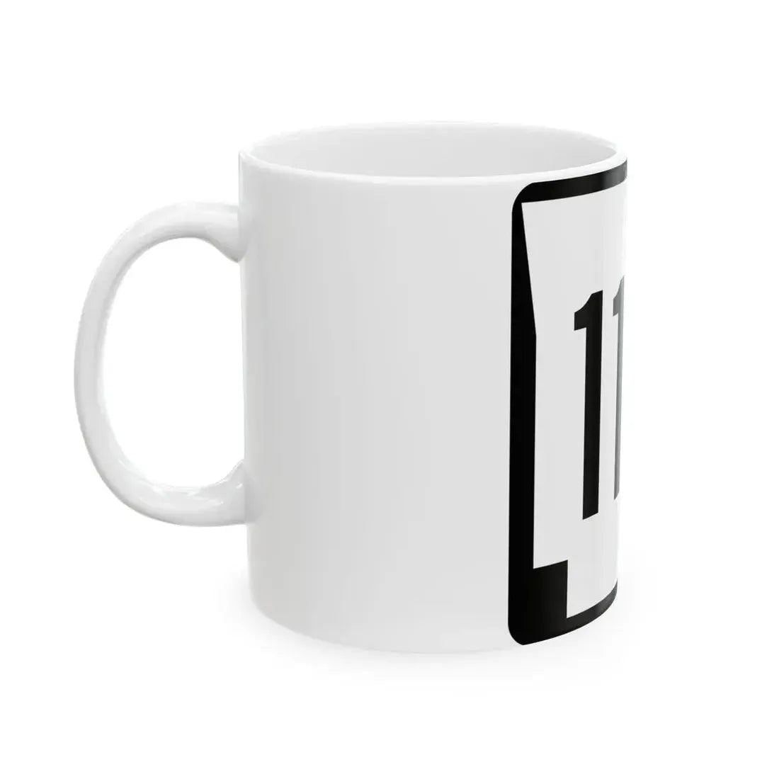 Arkansas 115 1970 (Arkansas) (Road Sign) White Coffee Mug - Go Mug Yourself