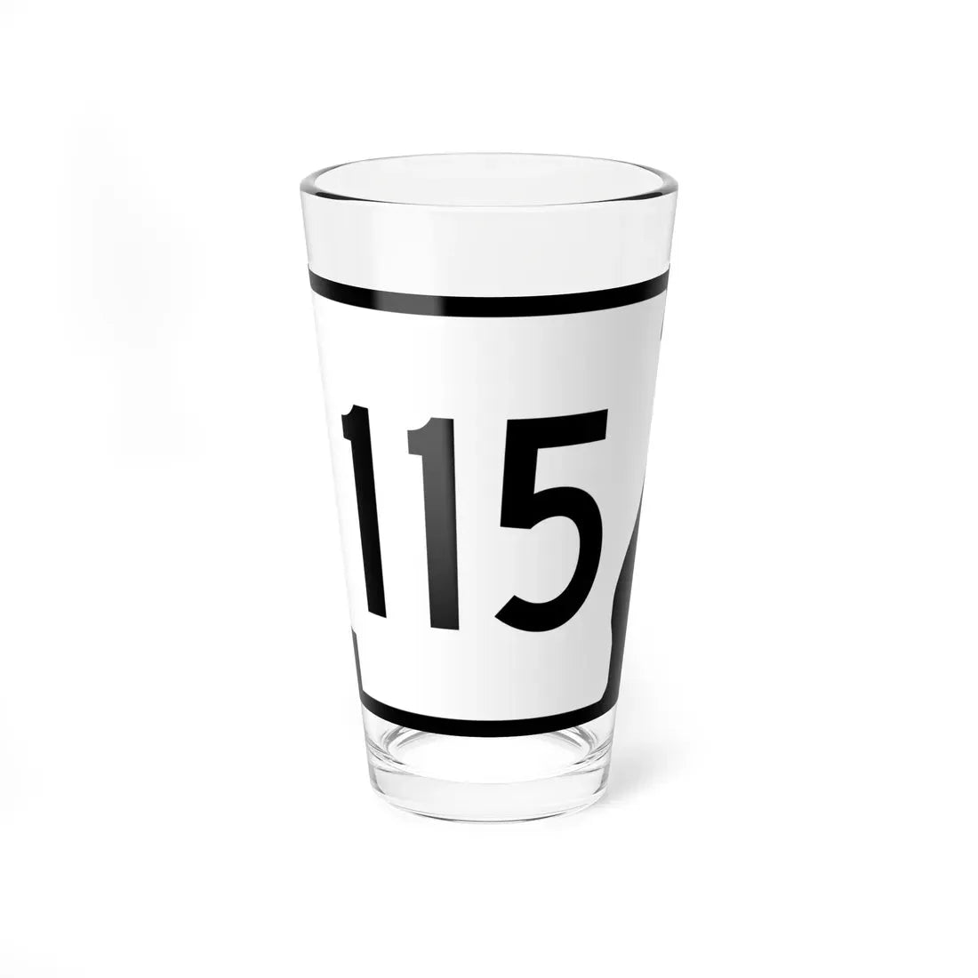 Arkansas 115 (Arkansas) (Road Sign) Pint Glass 16oz 16oz - Go Mug Yourself