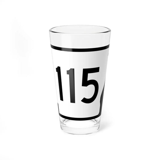 Arkansas 115 (Arkansas) (Road Sign) Pint Glss 16oz 16oz - Go Mug Yourself