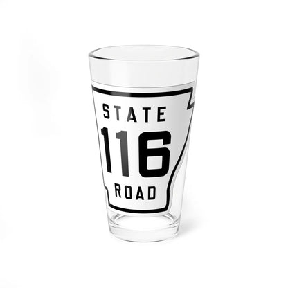 Arkansas 116 1926 (Arkansas) (Road Sign) Pint Glass 16oz 16oz - Go Mug Yourself